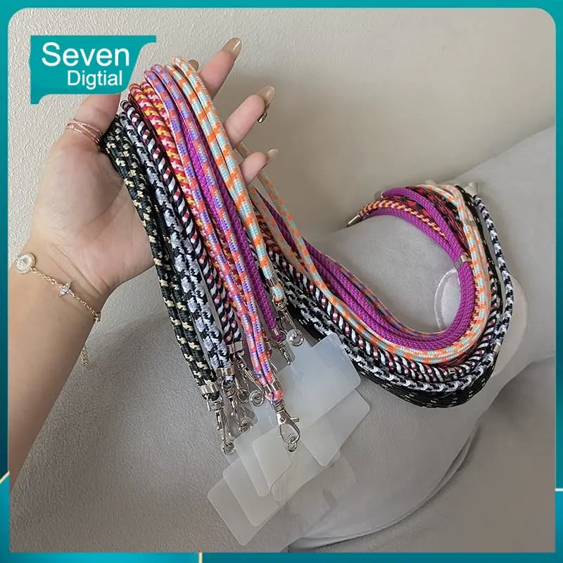 

High Quality Necklace Wrist Strap For Iphone Adjustable Beautiful Mobile Phone Lanyard Nylon Lightweight Smartphone Hain