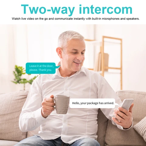 Беспроводная камера дверного звонка, 2-сторонний 2,4G, Wi-Fi, PIR, обнаружение движения, аудио, беспроводной дверной звонок, HD, видео в реальном времени, ночное видение для дома