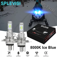 2x 70w 8000k ice blue led headlights for ski doo mxz 550 550f 2002 2014 mxz 440 1996 2000 mxz 583 1996 1999 mxz 670 1996 1999