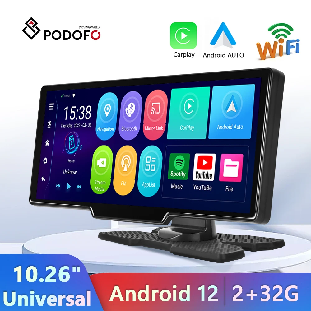 ΠΠ²ΡΠΎΠΌΠΎΠ±ΠΈΠ»ΡΠ½ΡΠΉ Π²ΠΈΠ΄Π΅ΠΎΡΠ΅Π³ΠΈΡΡΡΠ°ΡΠΎΡ Podofo, 10,26 Π΄ΡΠΉΠΌΠ°, Android, 4K, ADAS, Android 12, 2 + 32 ΠΠ, Wi-Fi, GPS ΠΠ²ΡΠΎΠΌΠΎΠ±ΠΈΠ»ΡΠ½ΡΠΉ Π²ΠΈΠ΄Π΅ΠΎΡΠ΅Π³ΠΈΡΡΡΠ°ΡΠΎΡ Podofo, 10,26 Π΄ΡΠΉΠΌΠ°, Android, 4K, ADAS, Android 12, 2 + 32 ΠΠ, Wi-Fi, GPS