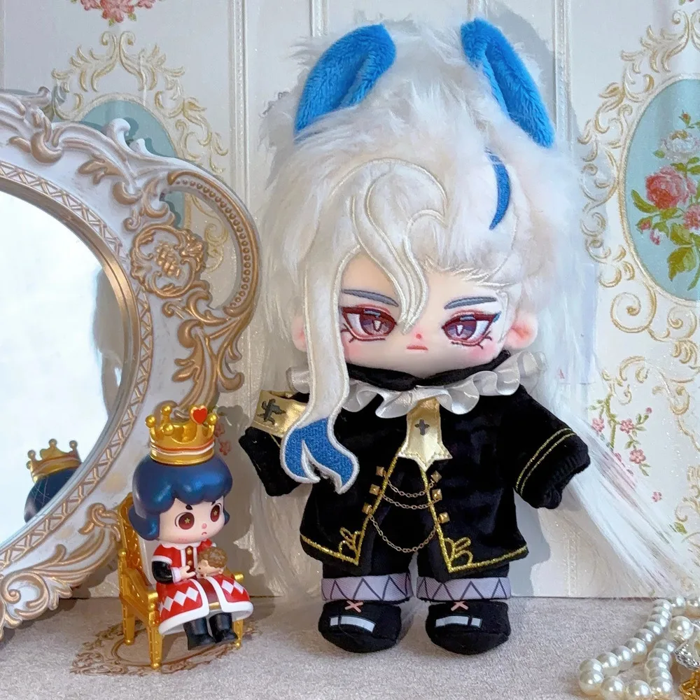 Новая плюшевая подушка Genshin Impact Neuvillette 20 см в виде скелета аниме красивый мальчик