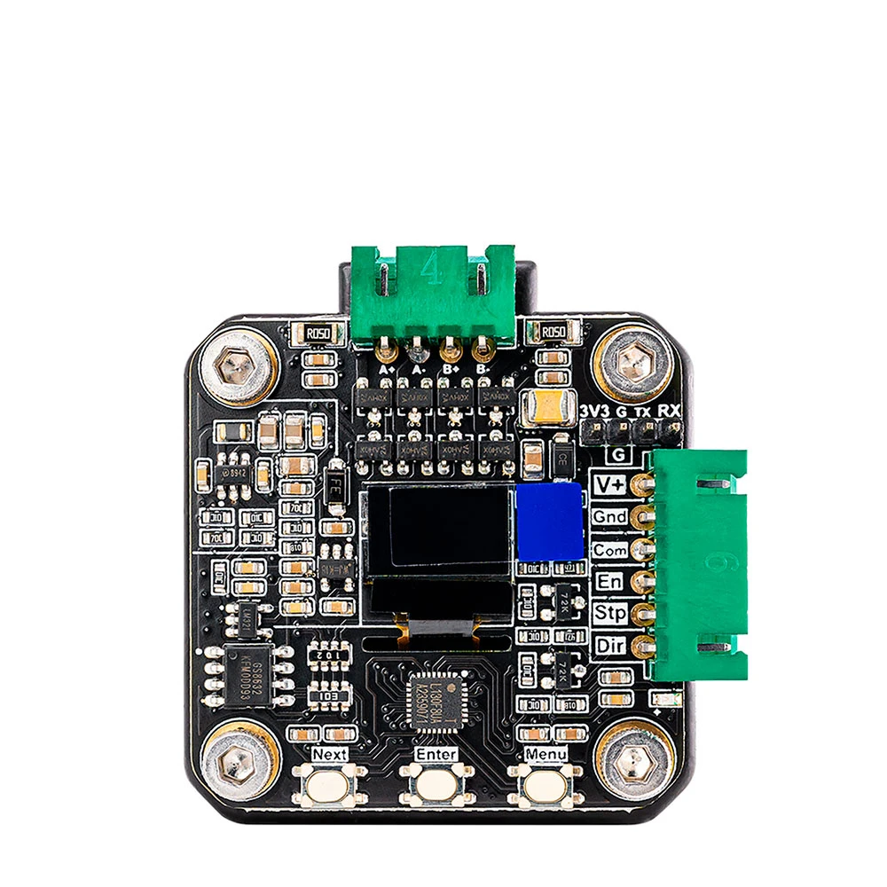 Фото Makebase MKS SERVO42C PCBA NEMA17 шаговый двигатель с замкнутым контуром, драйвер деталей 3D-принтера с ЧПУ предотвращает потери шагов для Gen_L SGen_L №4