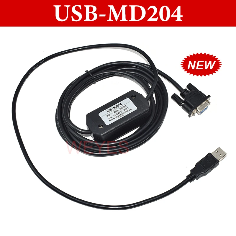 Совершенно новый адаптер для USB bmd204 и RS232, конвертер, кабель для загрузки для текстового дисплея MD204L MD306L