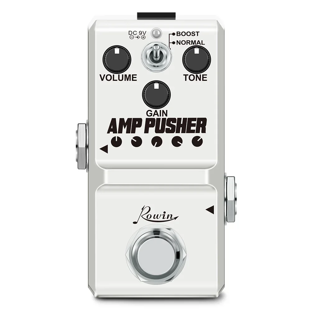 ROWIN LN-323 AMP толкатель гитарная педаль для создания эффектов мини-гитары Overdrive True
