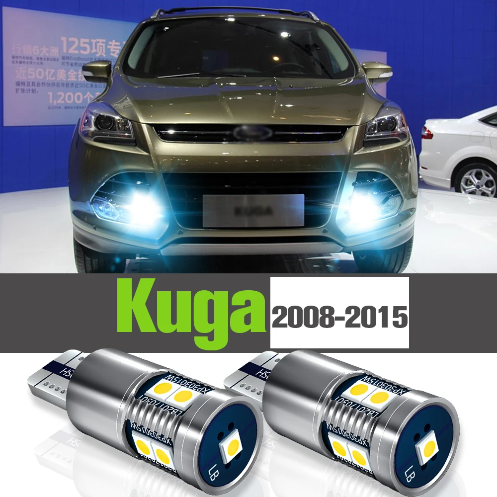 2 шсветодиодный светодиодные парковочные огни для Ford Kuga 1 2008-2015 2009 2010 2011 2012 2013 20