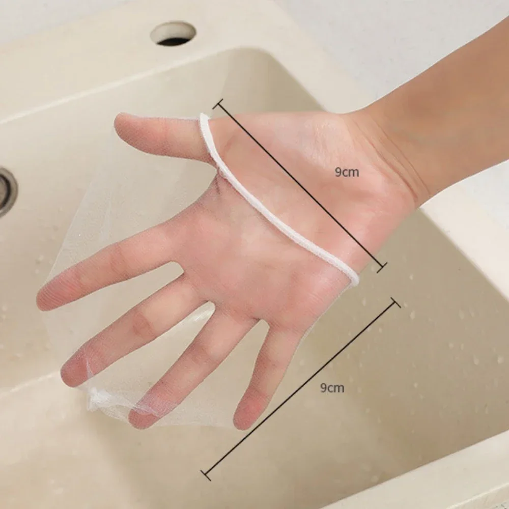 Одноразовые сетчатые мешки для фильтрации раковины 100 шт. слива в канализацию