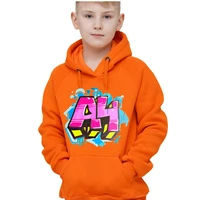 hoodie lightweight graffiti vlad a4 paper orange winter thick outfit spring childrens clothes fleece jacket coat baby tops