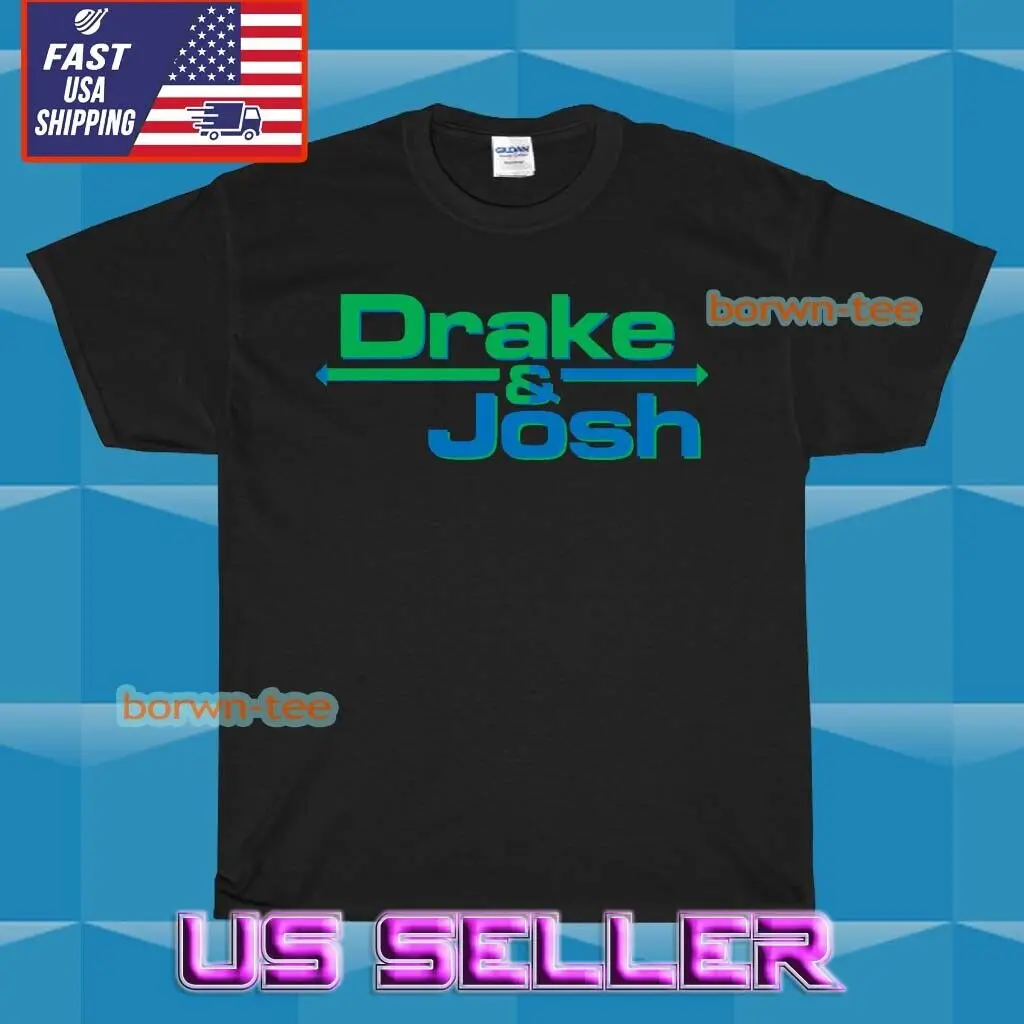 Новая футболка вдохновленная Дрейком и Джошем забавная Американская все размеры