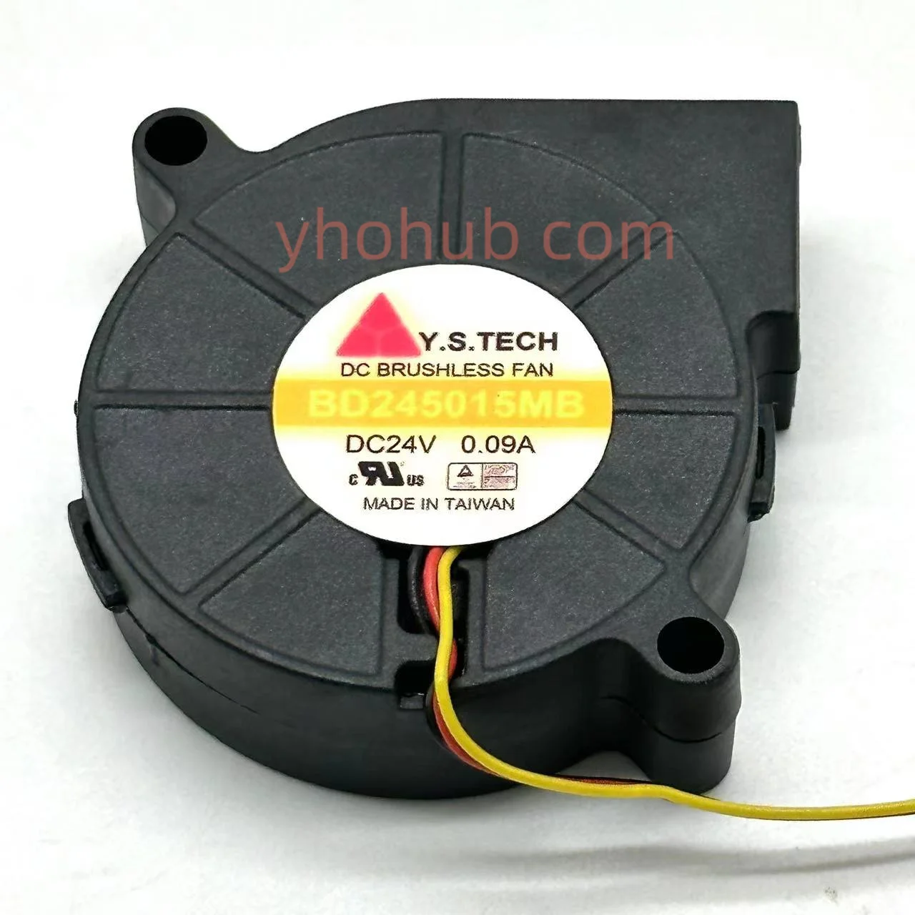 3-проводной Вентилятор охлаждения сервера Y.S TECH BD245015MB DC 24V 0.09A 50x50x15 мм