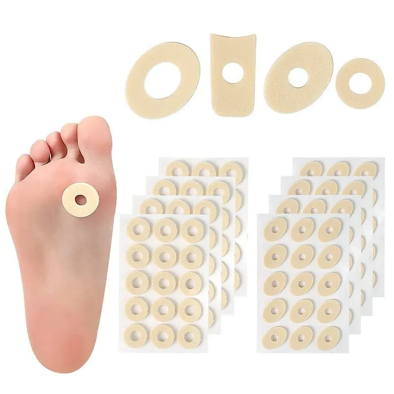 

15PCS/Sheet Callus Cushions Shoes Heel Pad Foam Round Toe Foot Corn Bunion Protectors Pads Cushion Tapes 4 Types for Choose