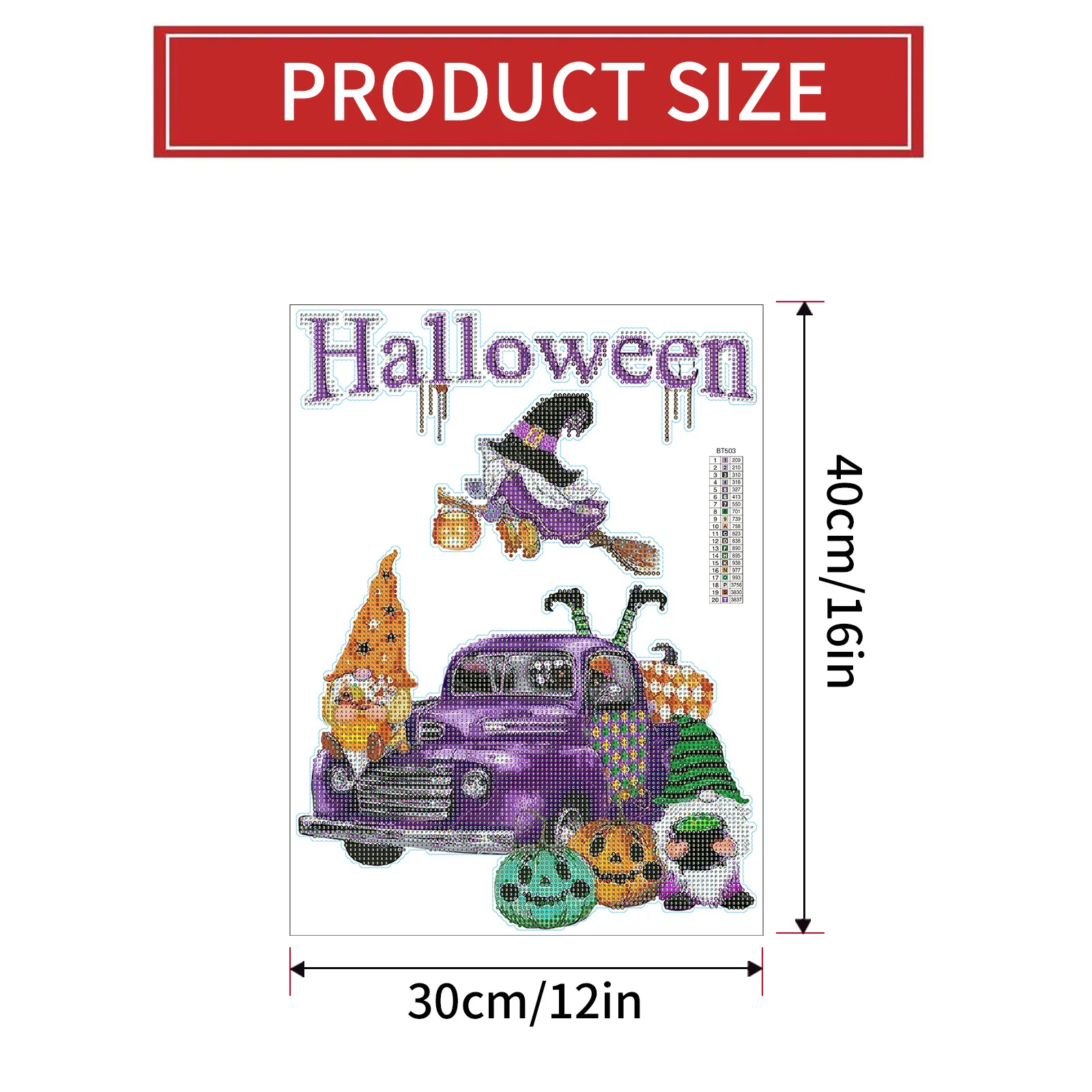 Алмазная живопись на Хэллоуин креативные Бесплатные Стикеры 5D сделай сам