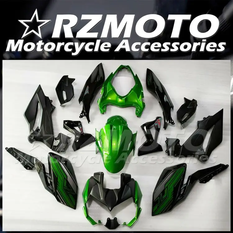 

Новый комплект обтекателей из АБС-пластика подходит для Kawasaki Ninja Z400 2019 2020 2021 19 20 21 кузов зеленый на заказ