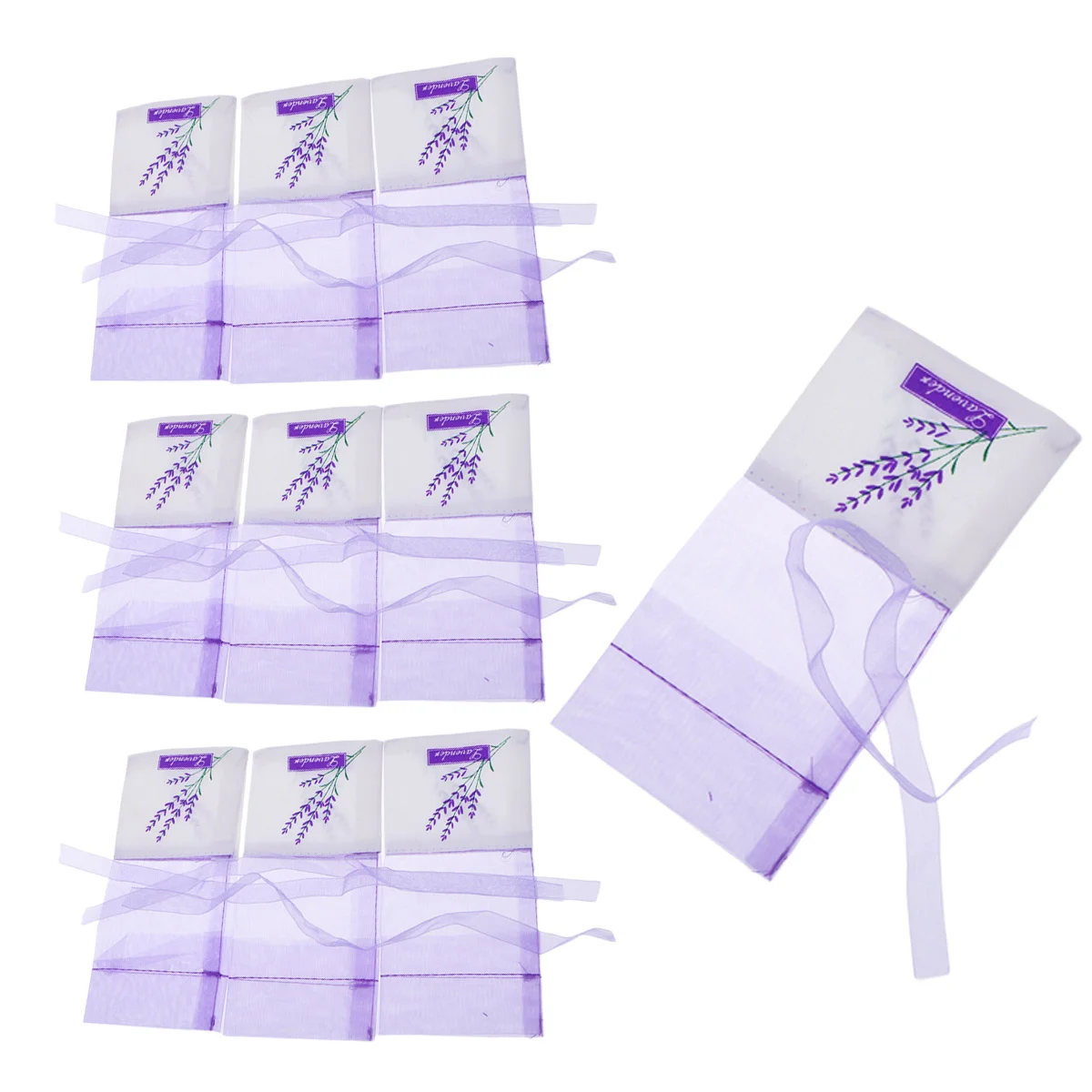 

Lavender Sachet Empty Sachets Organza Fragrance Drawstring Scented Pouch Dried Gift Pouches Gauze Wedding Cotton Drawers Sack