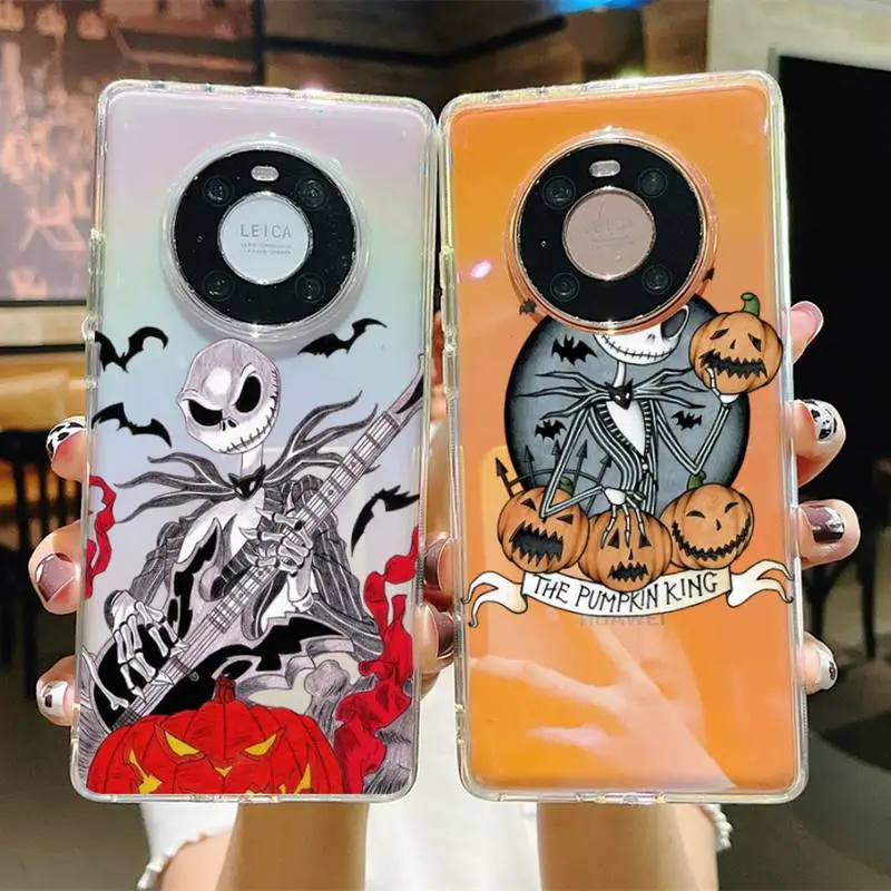 

Disney Jack Skellington Phone Case for Samsung S20 ULTRA S30 for Redmi 8 for Xiaomi Note10 for Huawei Y6 Y5 cover