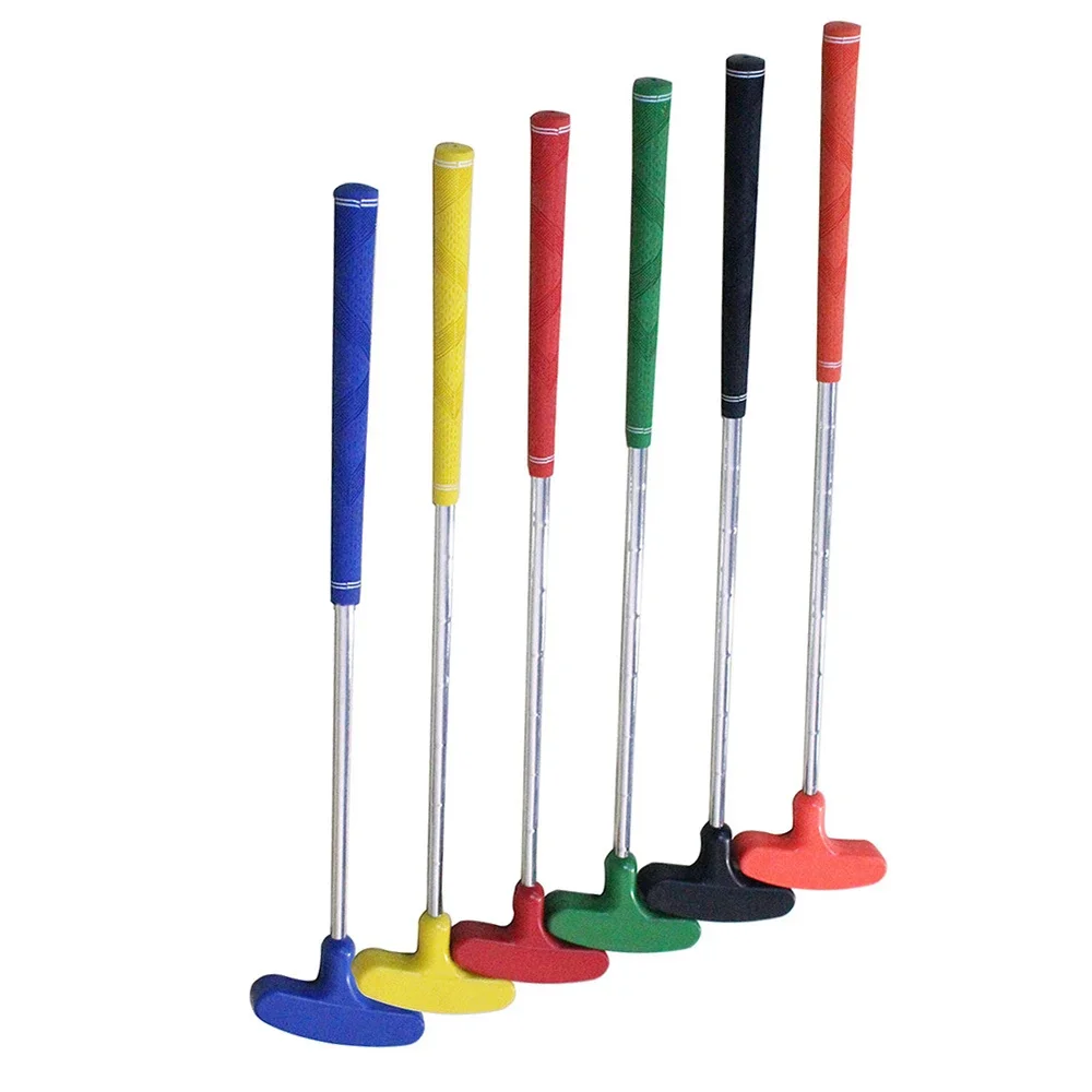 Mini Golf Putter Kids Junior Clubs club mini golf Double Sided Left &amp Right Hand Rubber Head Stainless Steel Shaft