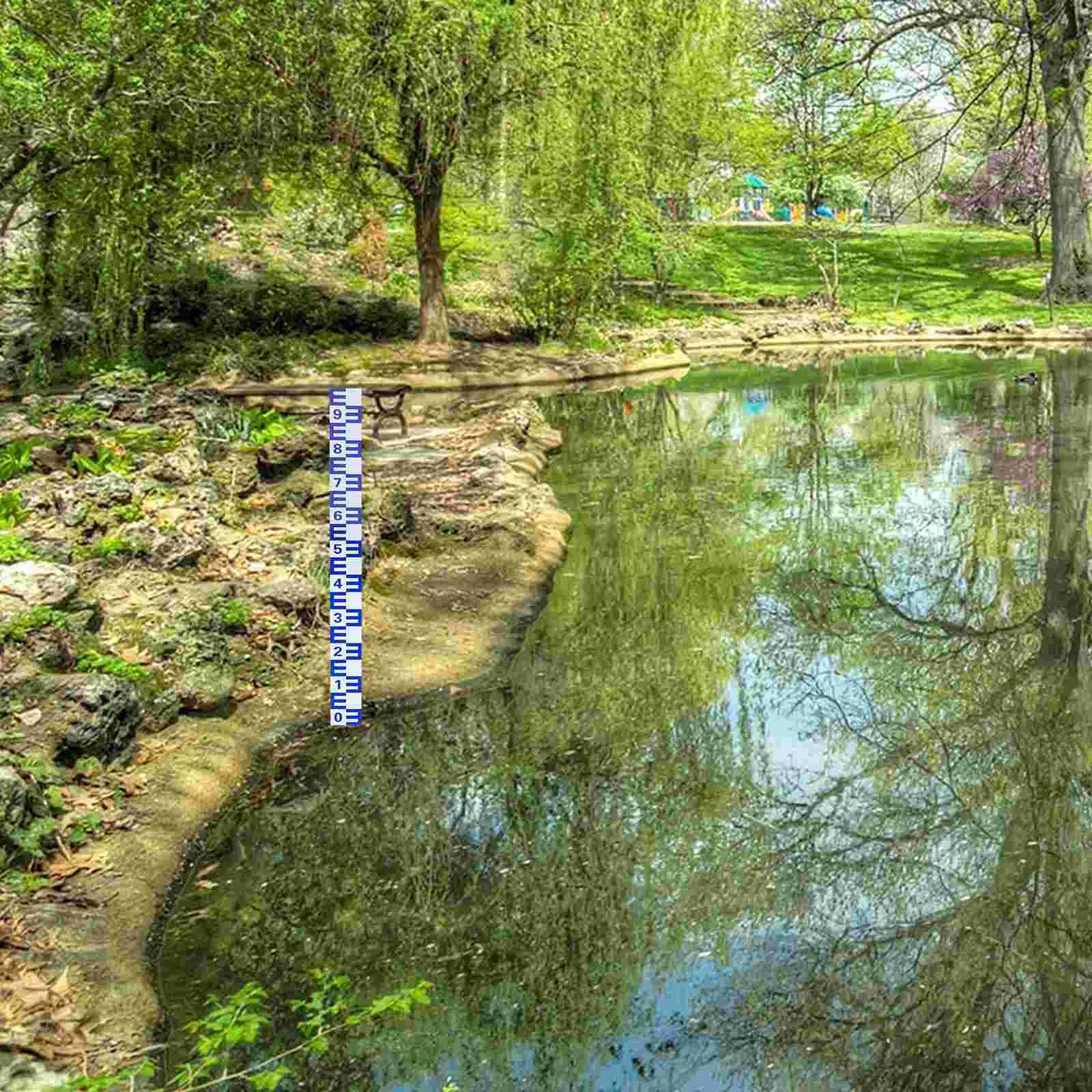 2 шт. водонепроницаемые самоклеящиеся приборы для измерения уровня воды в