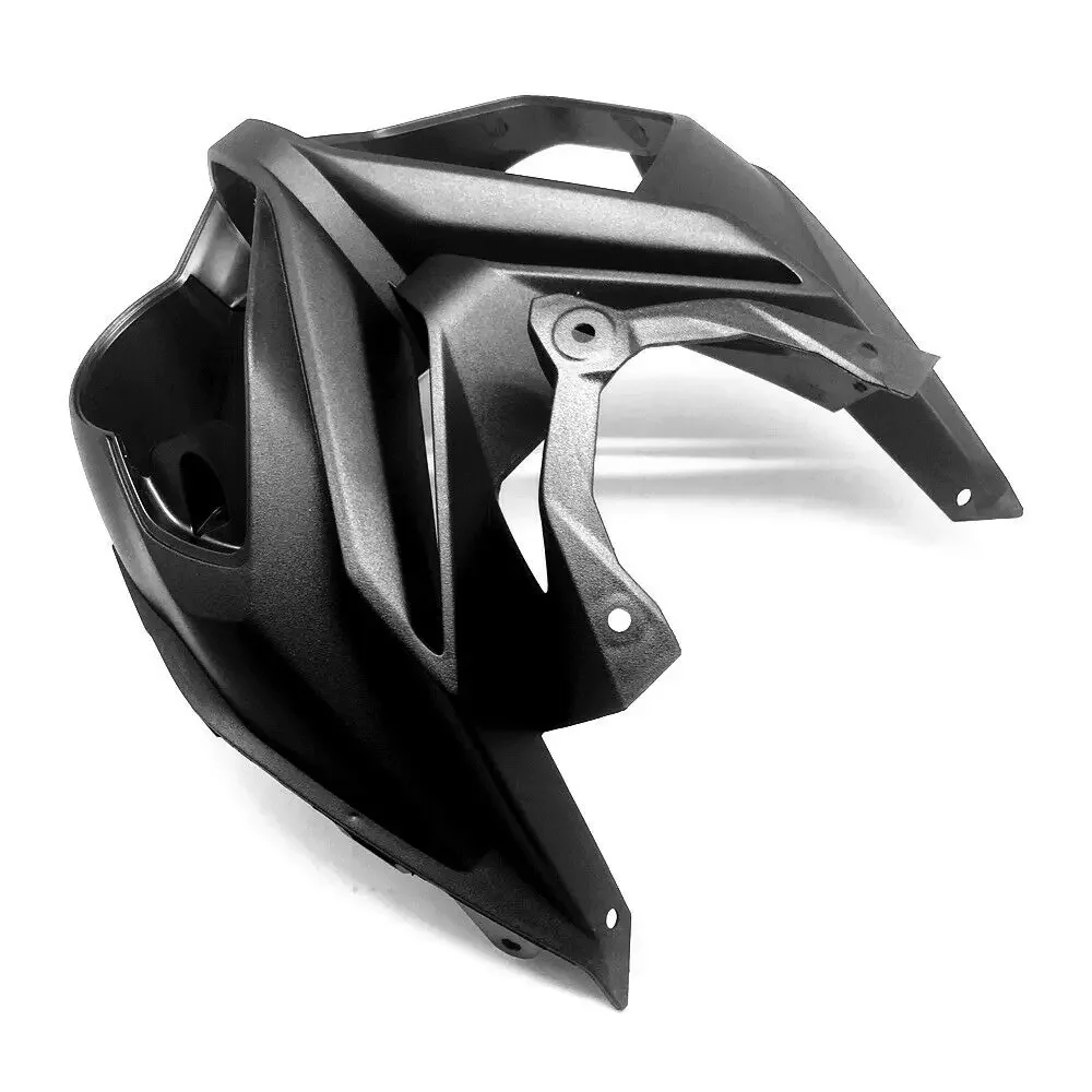 Матовый черный комплект верхнего обтекателя передней фары для BMW S1000R 2014 2015 2016 2017
