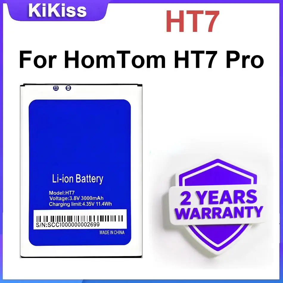 Фото Аккумулятор для HomTom HT7/HT3/HT17/HT37 Pro HT6 HT20 HT16 HT80 HT70 HT50 — лучшая замена №3