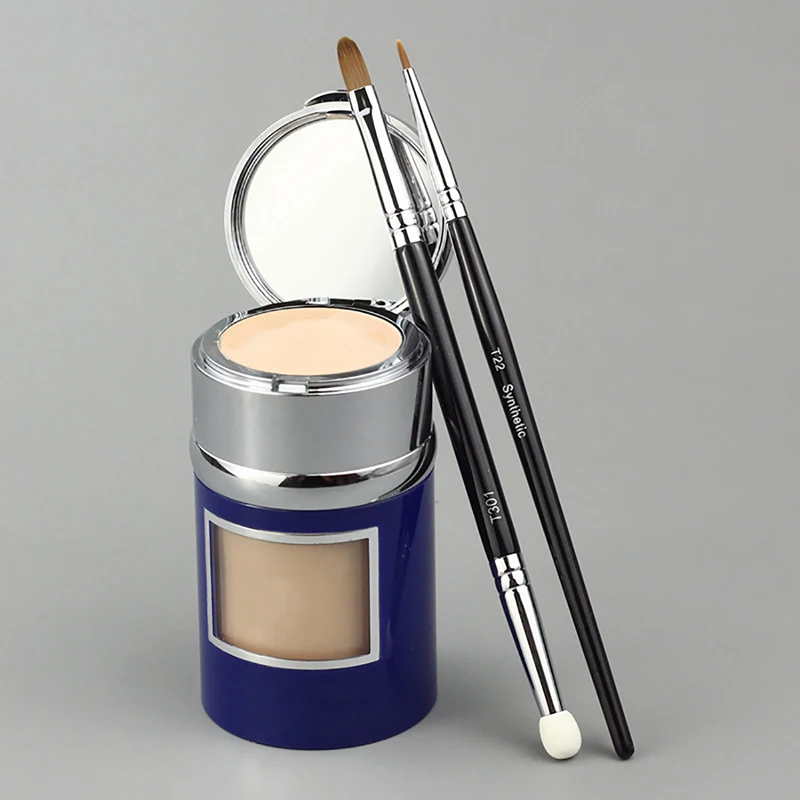 

Двусторонние Профессиональные кисти для макияжа для консилера, растушевки контура, косметическая кисть для жидкого крема, инструмент для красоты