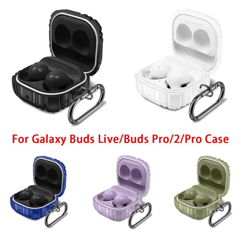 

Protective Cover Bluetooth Headphone Shell Buds Soft Case Compatible for Samsung Galaxy Buds Live 2 pro