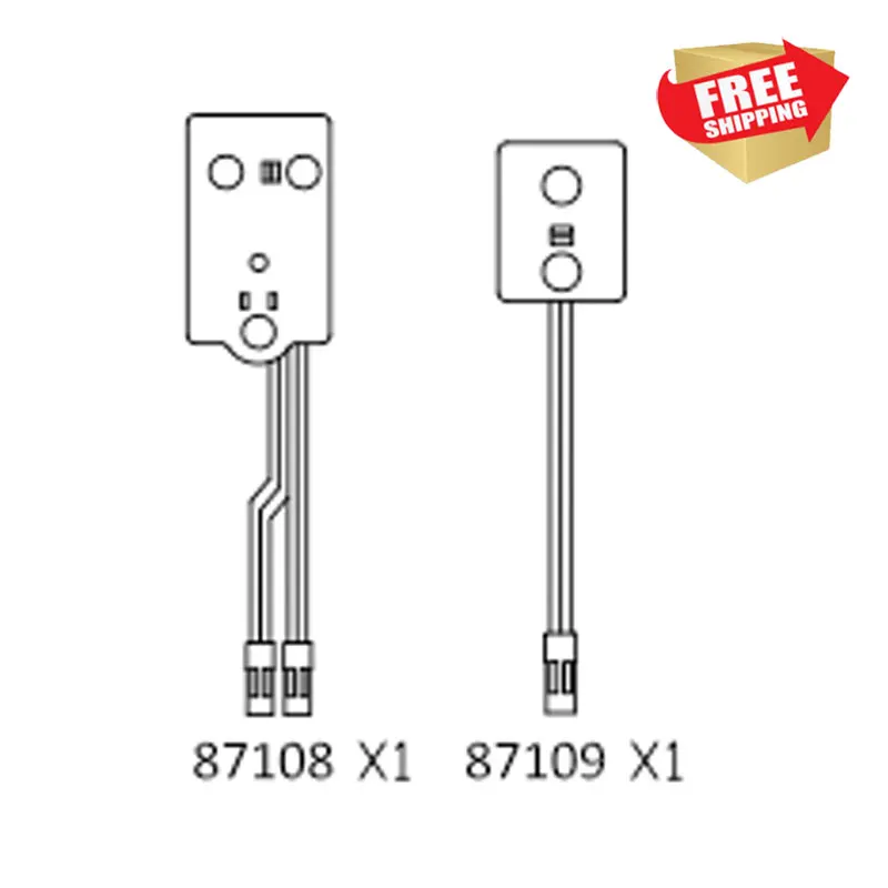 

Radio control RC Car CROSSRC FC6 rear light kit 87108 87109 CS-97400728 option upgrade parts