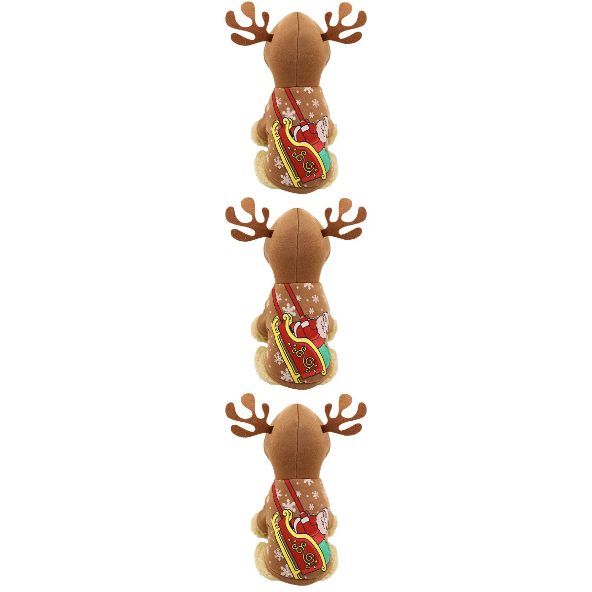 

Dog Christmas Pet Cloth Clothes Costume Cosplay Funny Cat Outfit Small Outfits Costumes Winter Reindeer Party Coat Sweatshirts
