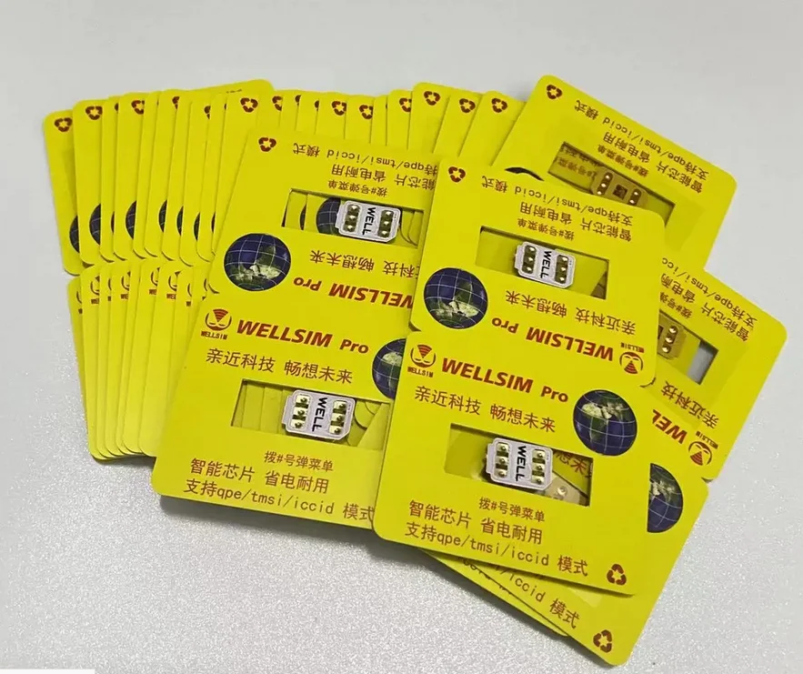 Фото Новейший Wellsim Pro 2026 с режимами QPE/TMSI/ICCID для версий от 18 до 17 Pro Max №1