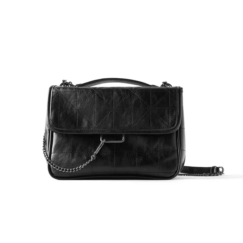 

Bags Women's new vagrant Large capacity rhombus chain Fashion versatile portable one-shoulder messenger exquisite handbags