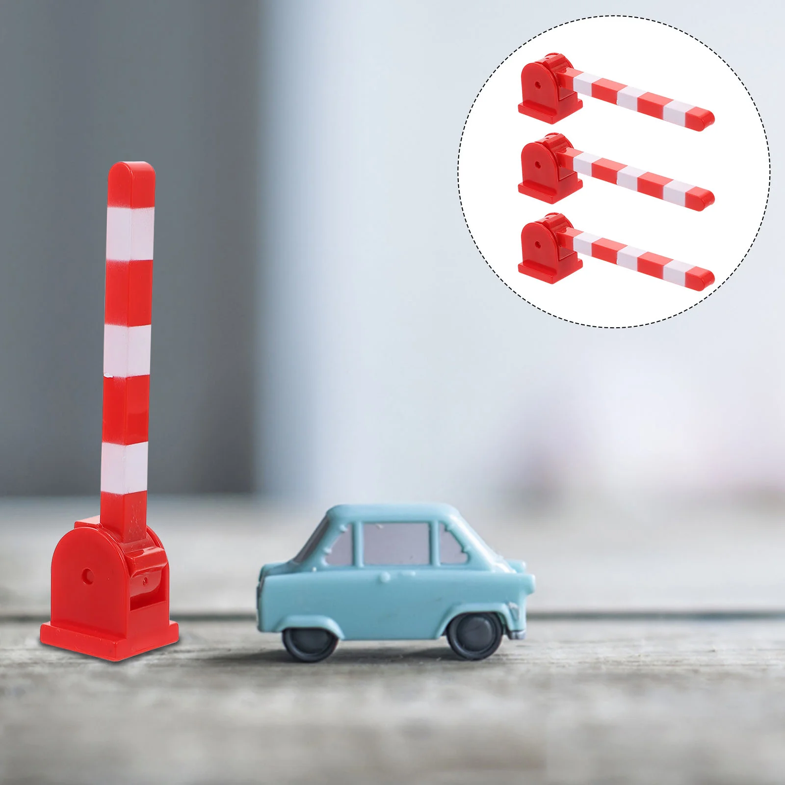 

Signs Traffic Toy Toys Road Roadblock Play Kids Street Sign Playset Simulation Mini Pretend Learning Lever Children