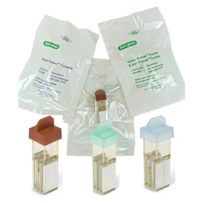 Фото Кюветы для электропорации, совместимые с Bio-Rad, 0.1см, 0.2см, 0.4см, для лабораторной трансфекции клеток, стволовых клеток млекопитающих, протопластов №1