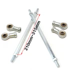 1 пара 210220240260280300315 мм 8 мм Рулевая тяга, шаровой шарнир для 49cc электрических мини-детских квадроциклов, карт, багги, квадроциклов