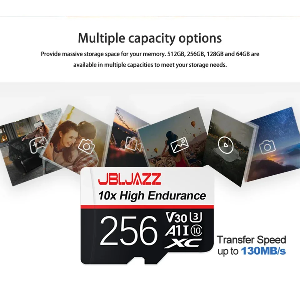 Оригинальная карта памяти A2 256 ГБ, 128 ГБ, 100 МБс, 64 ГБ, Micro SD-карта класса 10 UHS-1, флэш-карта Microsd TF + карта Type-C для Switch (art.: 3920da33ecb46) - 3920da33ecb46