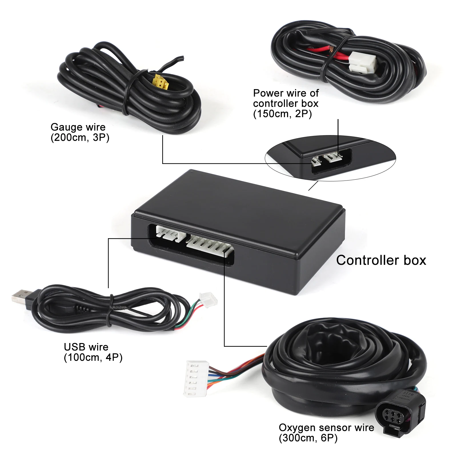 2'' 52 мм 12 В Датчик соотношения воздуха и топлива LSU 4.9 Широкополосный комплект