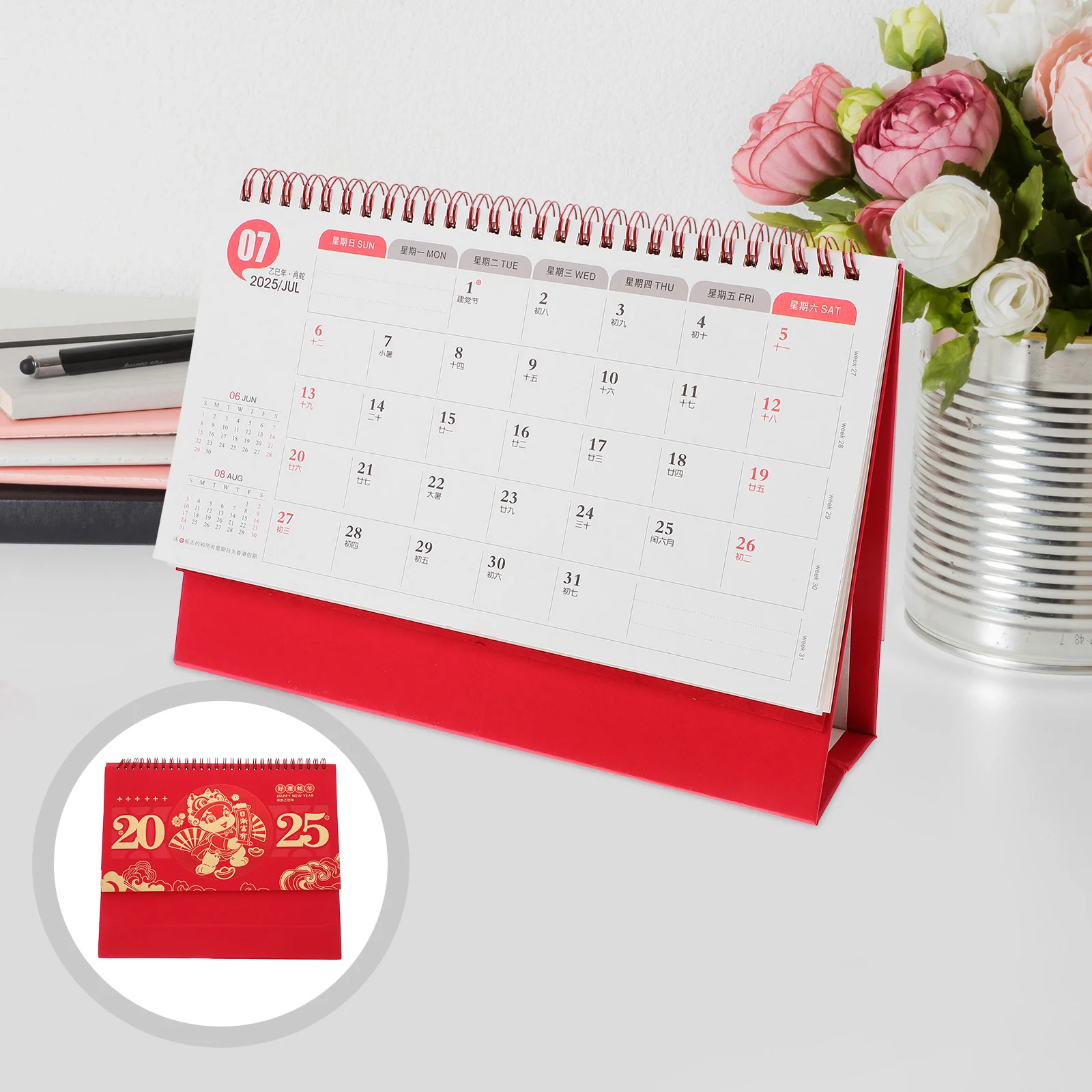 Адвент-календарь горячее тиснение полые настольные календари настольная