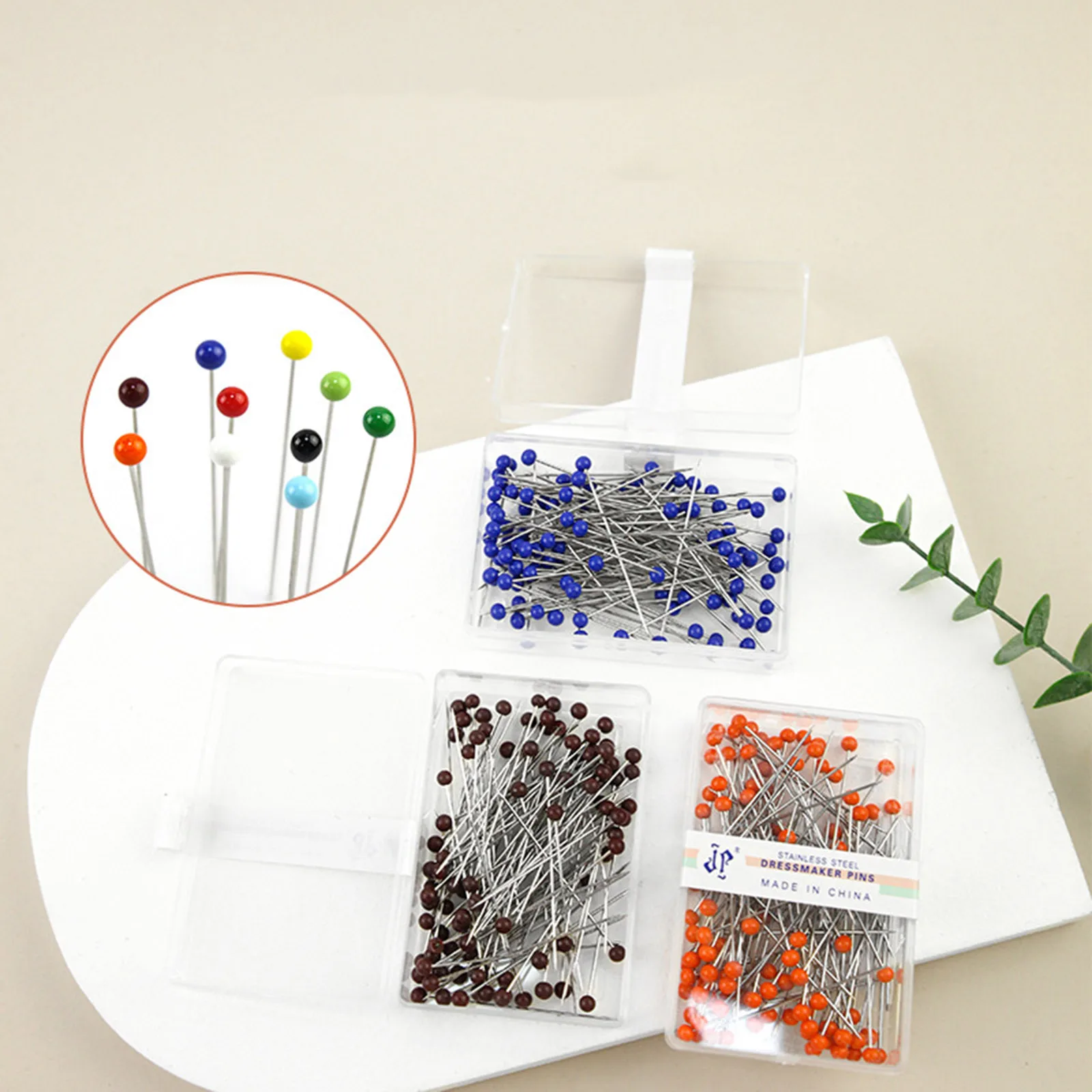 

100 шт./коробка, швейные булавки из железа