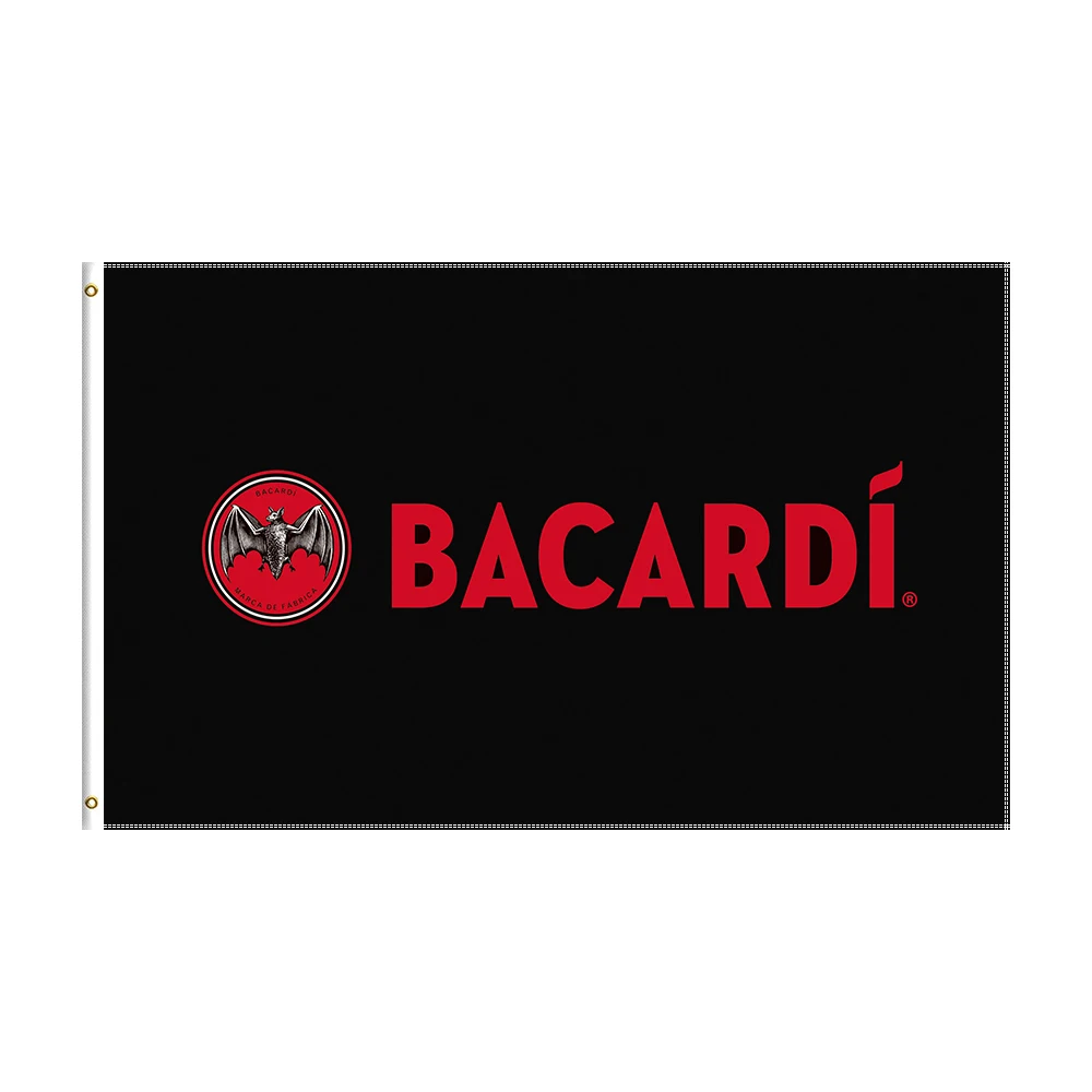 

3x5 Bacardis Flag Polyester Printed Alcohol Banner For Decor