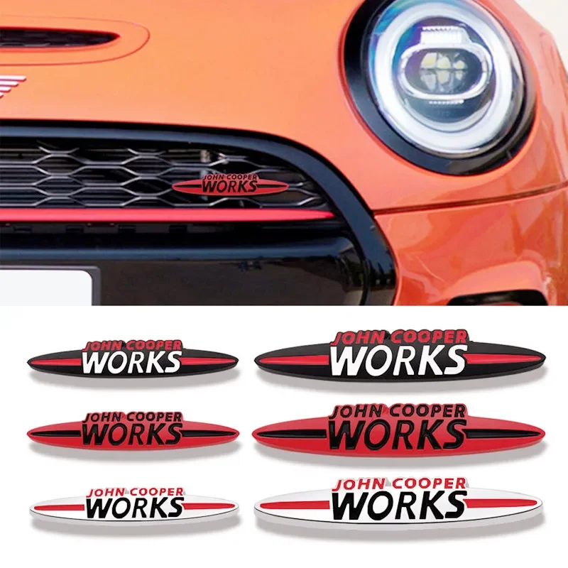 Металлическая Эмблема JCW John Cooper Works значок наклейки для мини-Купера клуба