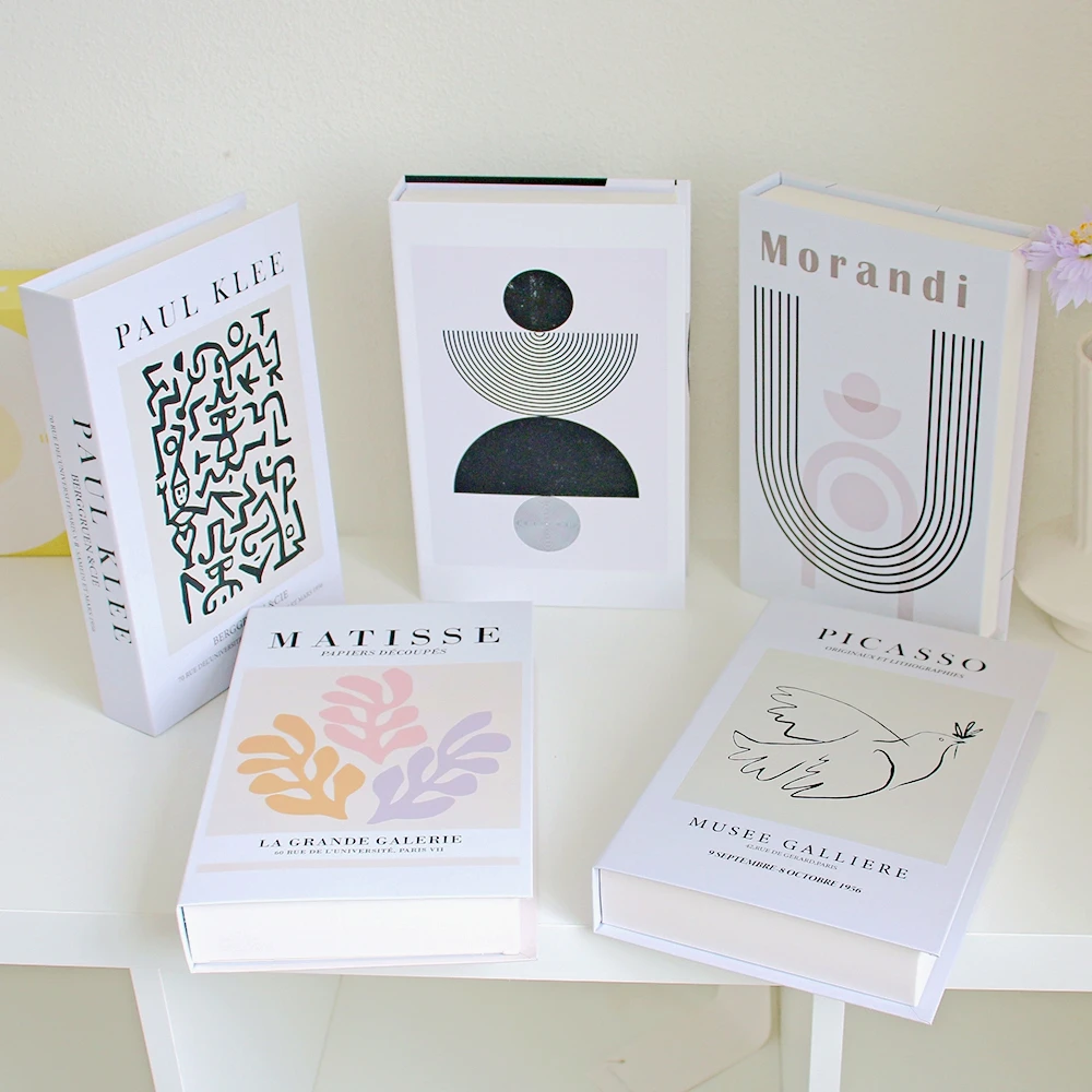 

Новые модные роскошные поддельные книги для украшения, коробка для хранения книг, кофейного столика, книги для виллы, отеля, домашний декор, реквизит для стрельбы