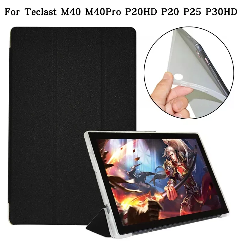 

For Teclast M40 Pro 10.1"Tablet,Newest TPU Soft Shell Cover For P20HD M40 Air P20 M40Pro P25 P30HD M40S