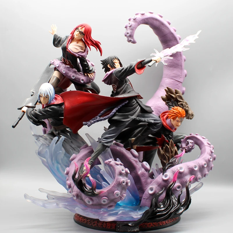 

Naruto Shippuuden Figure Karin Uchiha Sasuke Action Figurine 40cm PVC Anime Model Collection Statue Ornaments Doll Toy for Gifts