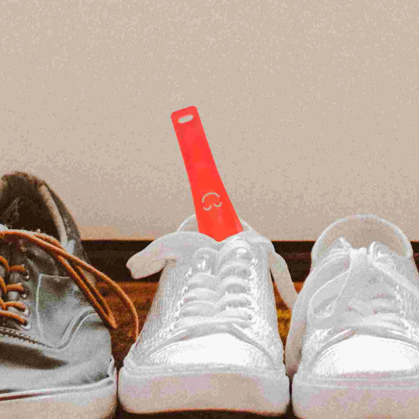 

2 Pcs Shoehorn Lazy Helper Women Horns Short Handle Cowboy Boots Kids Mini Elder