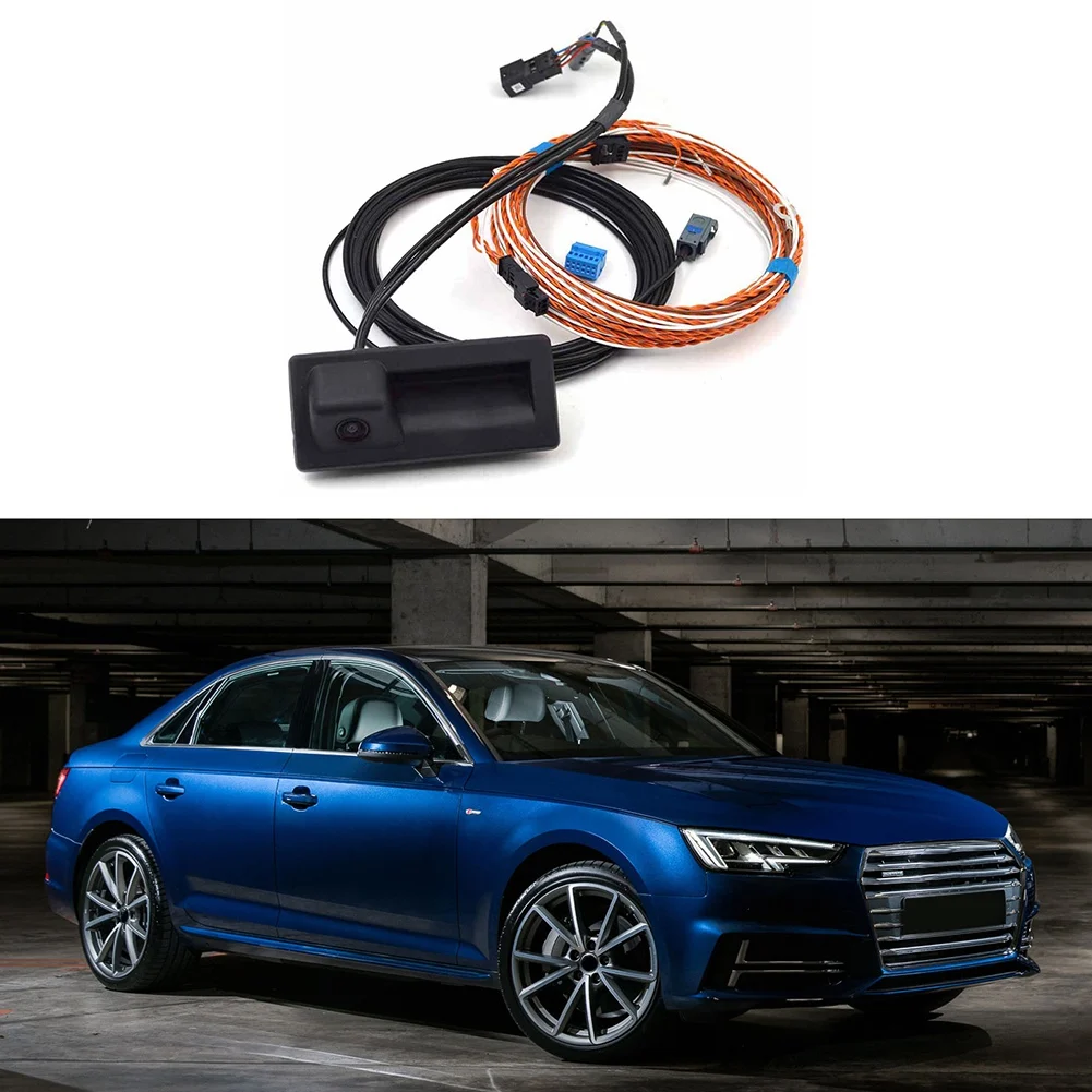 3V0 827 566 л для A4 B9 8 Вт камера с ручкой багажника заднего вида линией наведения 3 В