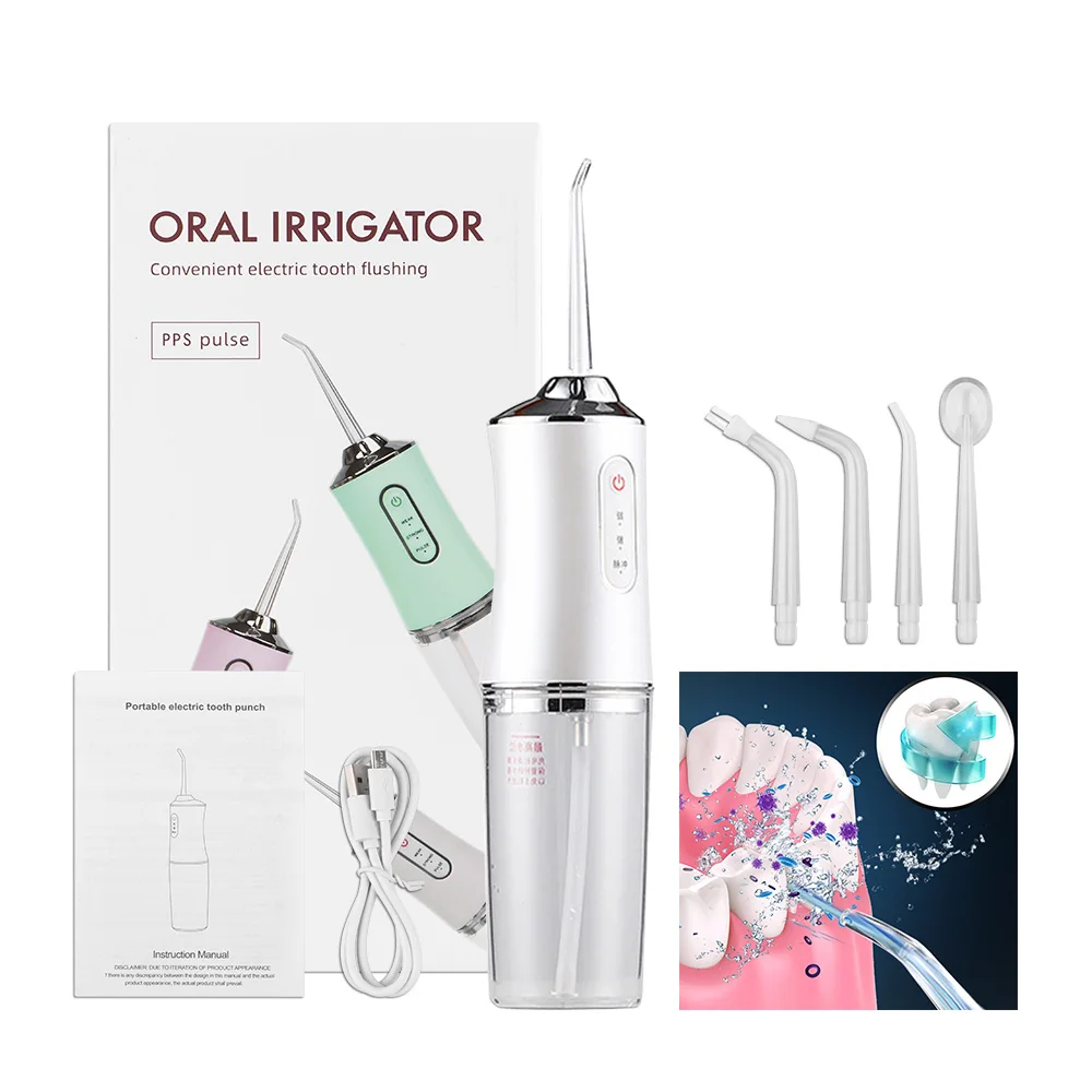 

Ирригатор для полости рта, мощный Электрический ороситель для отбеливания зубов, чистка зубов