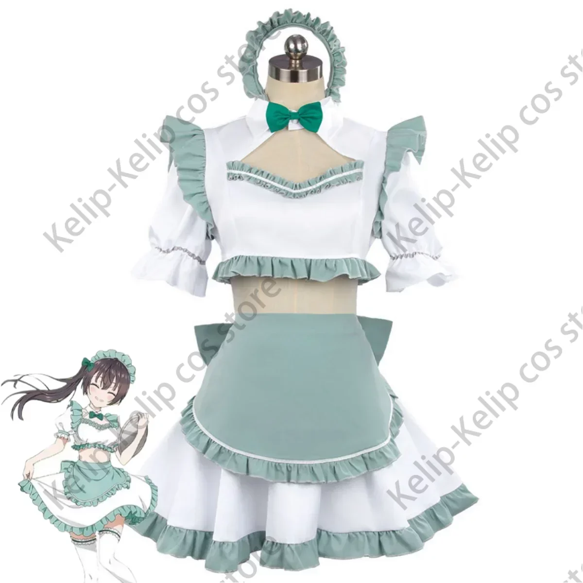 Аниме Alya Sometimes Hides Her Feelings in Russian Suo Yuki Alisa Mikhaylovna Kujo Косплей Костюм Горничной Наряд