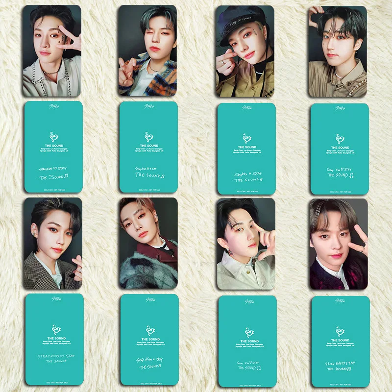 

2023 Kpop Photocards Hyunjin Straykids The SOUND MANIAC FACE Lomo Cards Felix Photo Card Ablum For Fans Collection Kpop TXT