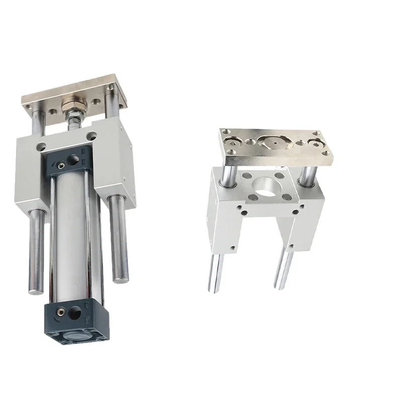 Фиксированный направляющий кронштейн цилиндра SC Трехосевой и трехштоковый