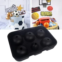 useful ice mold tear resistant 6 cavities daily use safe silicone ice freezing mold silicone mold ice ball maker