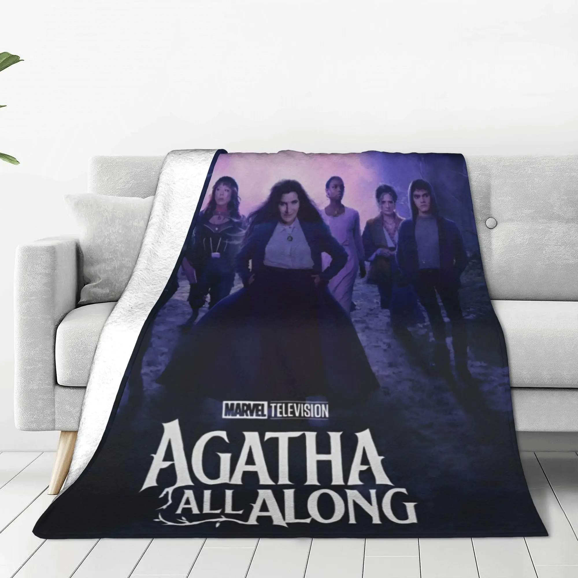 Агата все вдоль фильм экшн-одеяла Harkness Kathryn Hahn шерстяное одеяло покрывало с