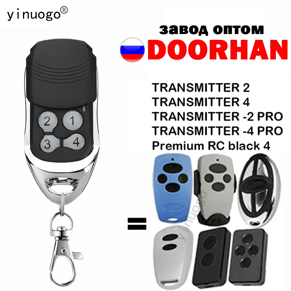 

For Garage DOORHAN Gate Remote Control 433MHz Compatible With DOORHAN TRANSMITTER 2 4 PRO Garage Door Barierr Control