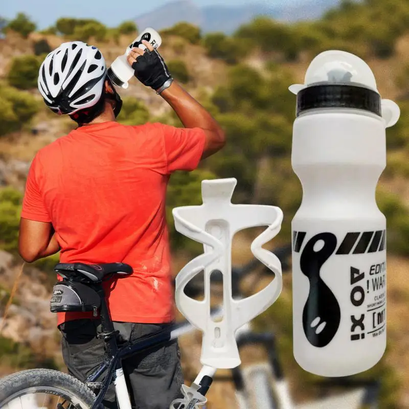 

750ML Water bottle Bicycle Carbon Bottle Holder Set Sports Water Cup Stand Cycling Road Bike Kettle Rack Bicycle Accessories